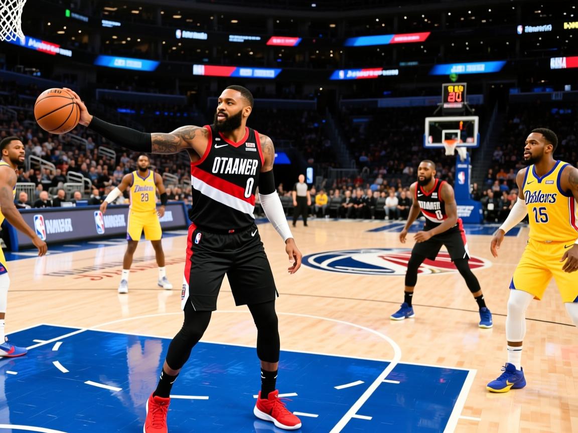 开拓者队客场爆冷战胜快船队,利拉德贡献关键三分 第2张