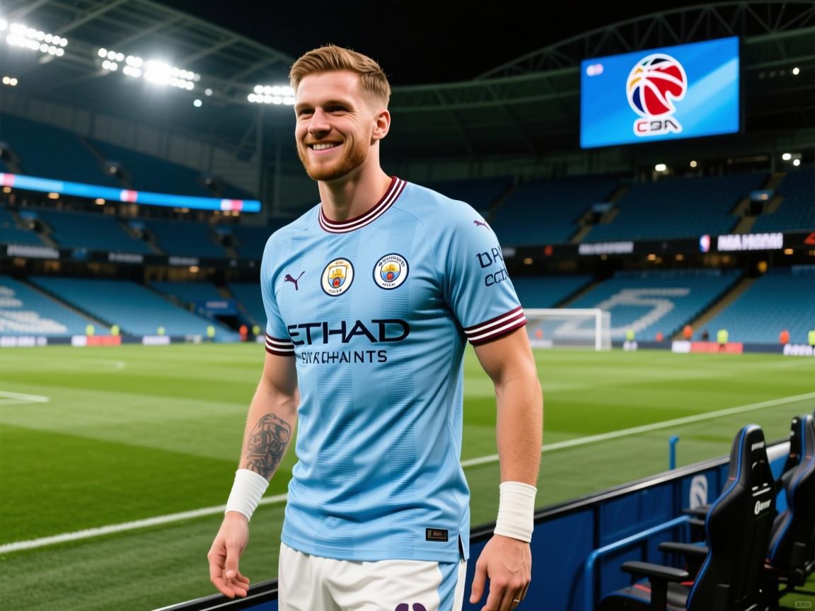 包含全攻全守！曼城中锋不进球仍配得上高分责任心满满难怪能当队长的词条  第3张