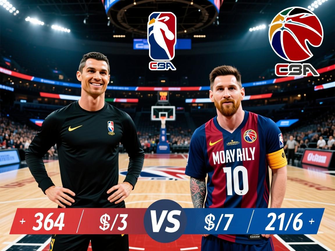 C罗与梅西职业生涯数据对比