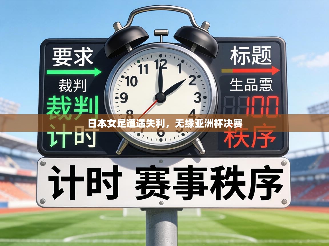 日本女足遭遇失利,无缘亚洲杯决赛 第2张