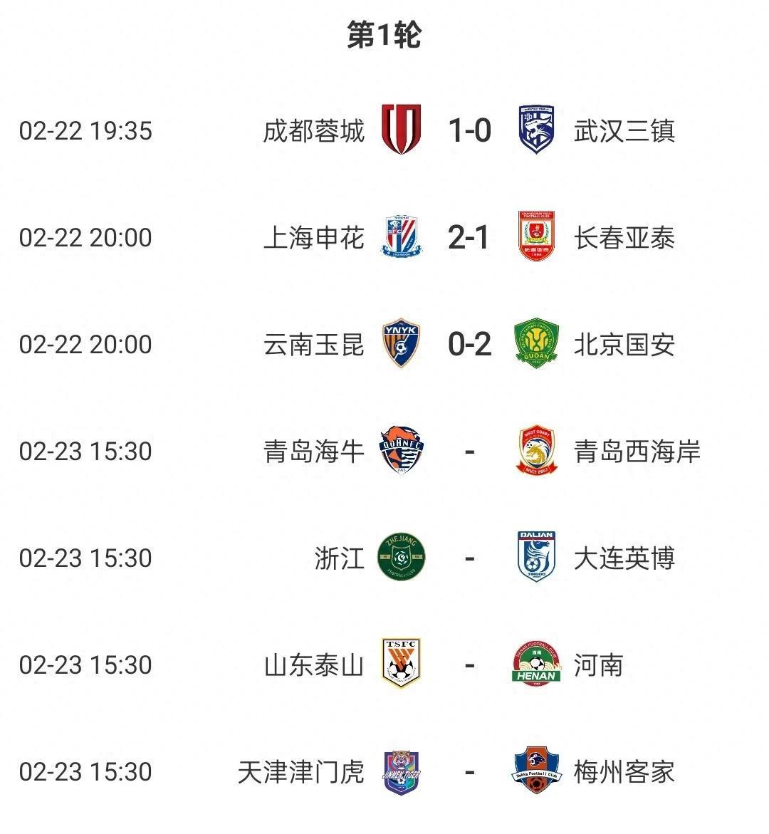 中超半程积分：国安申花竞争白热化5队挣扎保级的简单介绍